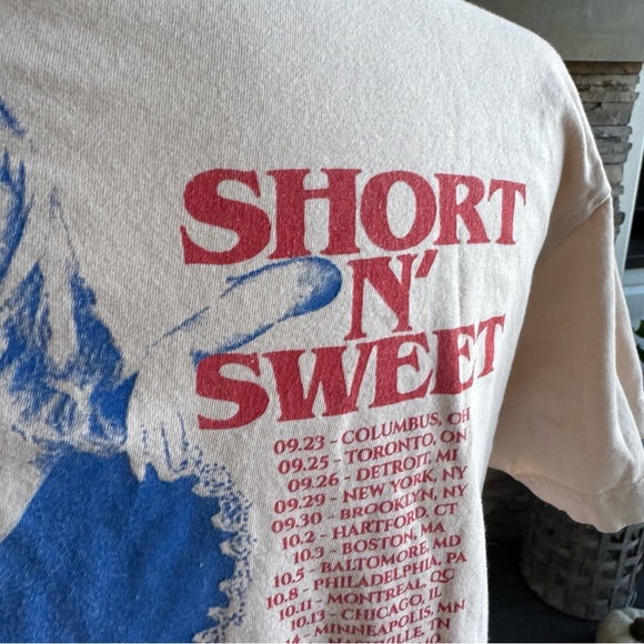 Blue and Tan Graphic Tee - Picture 10 of 14